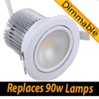 18w LED Downlight (Dimmable) with Driver