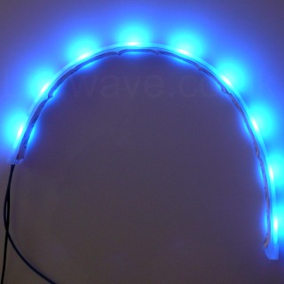 300mm Flexible LED Tape (9 LEDs) (SILICONE) - Blue