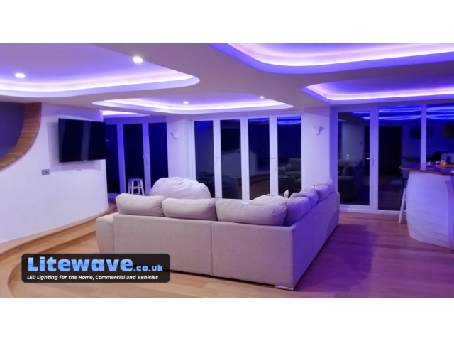 coving lighting living room