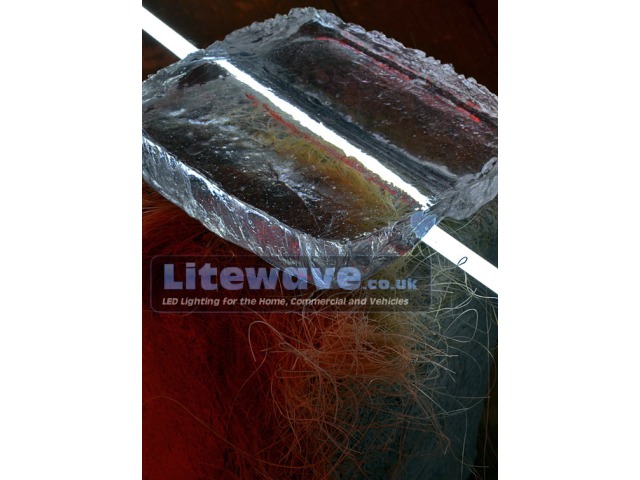 6mm Side Glow Fibre Optic Cable under glass block