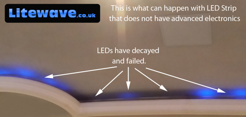 Not All Led Strips Are The Same - How To Stick Led Strip Lights On Ceiling