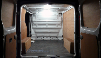 LED Van Lighting - Rear of Work Van