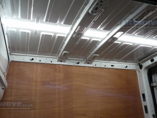Interior LED Lighting for work vans