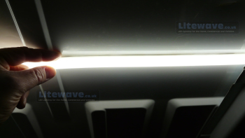 LED Van Lighting - size of LED Tube.
