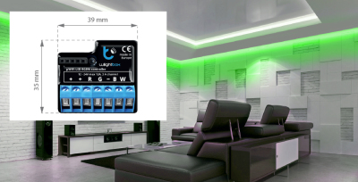 Wi-FI Lightbox Colour Control of RGB LED Lighting